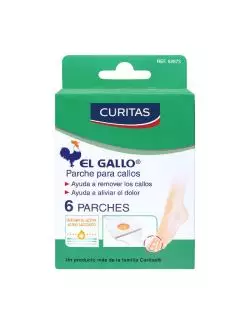 Curitas El Gallo Parche De Callos Caja Con 6 Piezas