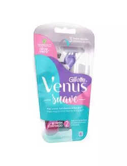 Máquinas De Afeitar Venus 3 Simply Empaque Con 2 Unidades