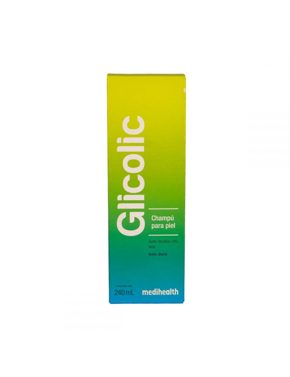 Glicolic Shampoo Para La Piel Frasco Con 240 mL