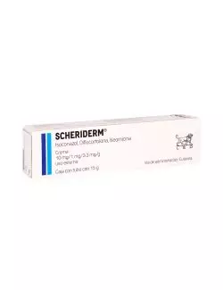 Scheriderm Crema  Caja con Tubo De 15g