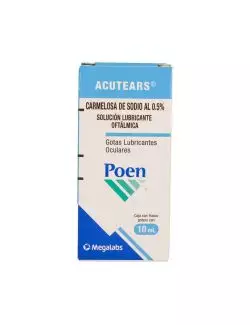 Acutears Gotas Lubricantes 0.5 % Caja Con Frasco Con 10 mL