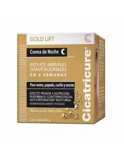 Cicatricure Gold Lift Crema Noche Caja Con Taro Con 50 mL