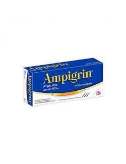 Ampigrin 500 mg Solución 3 Ampolletas De 3 mL - RX2
