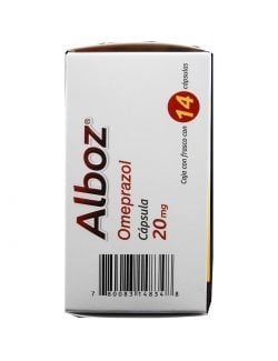 Alboz 20 mg Caja Con Frasco Con 14 Cápsulas