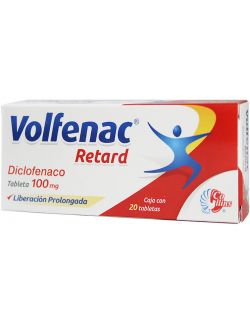 Volfenac Retard 100 mg 20 Tabletas De Liberación Prolongada