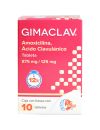 Gimaclav 875 mg/125 mg 10 Tabletas-RX2