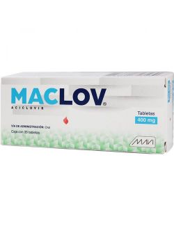 Maclov 400 mg Con 35 Tabletas