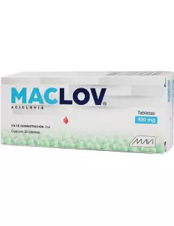 Maclov 400 mg Con 35 Tabletas