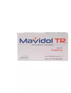 Mavidol TR 10 mg/25 mg Caja Con 10 Cápsulas