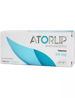 Atorvastatina 40 mg Caja Con 10 Tabletas