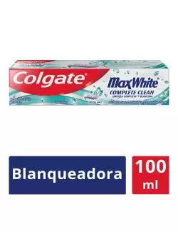 Crema Dental Colgate Max White Caja Con Tubo Con 100 mL