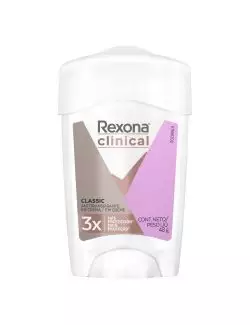 Antitranspirante Rexona Clinical Para Mujer Caja Con Barra Con 48 g