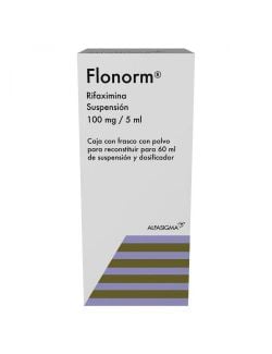 Flonorm Suspensión 100 mg/5 mL Caja Con Frasco -RX2