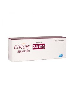 Elicuis 2.5 mg Caja Con 60 Tabletas - RX