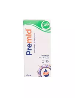 Premid Suspensión 5 mg /100 mg Caja Con Frasco Con Gotero 10 mL