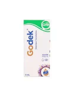 Godek Solución Caja Con Frasco Gotero 5 mL