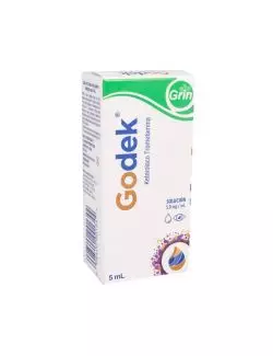 Godek Solución Caja Con Frasco Gotero 5 mL