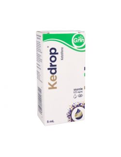 Kedrop 0.025 % Caja Con Frasco Gotero Con 5 mL