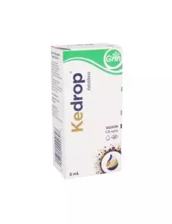 Kedrop Solución 0.05% Caja Con Frasco Con 5 mL