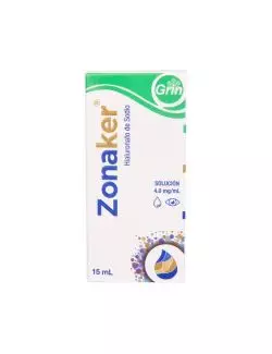 Zonaker Caja Con Frasco Solución Con 15 mL