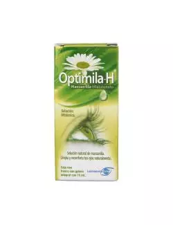 Optimila H Solución Oftálmica Caja Con Frasco Gotero Integral Con 15mL