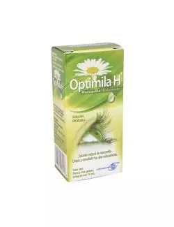 Optimila H Solución Oftálmica Caja Con Frasco Gotero Integral Con 15mL