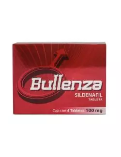 Bullenza 100 mg Caja Con 4 Tabletas