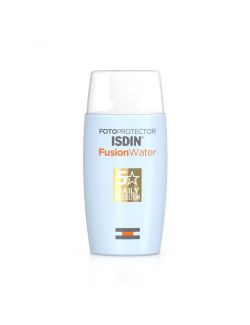 Fotoprotector Isdin Fusion Water SPF 50 Frasco de 50 mL