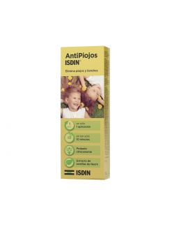 Isdin Gel Antipiojos Y Liendres Caja Con Botella Con 100 mL