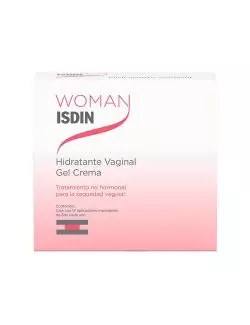 Woman Isdin Gel-Crema Hidratante Vaginal Caja Con 12 Aplicadores de 6 mL