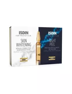 Isdinceutics Skin Whitening+Nigth Peel Paquete Con 20 Ampolletas De 2 mL