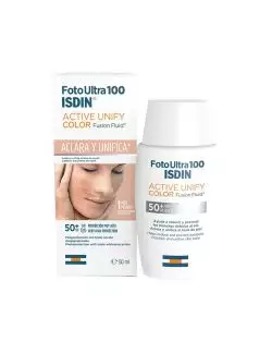 Fotoultra 100 Isdin Active Unify Color Caja Con Frasco Con 50 mL