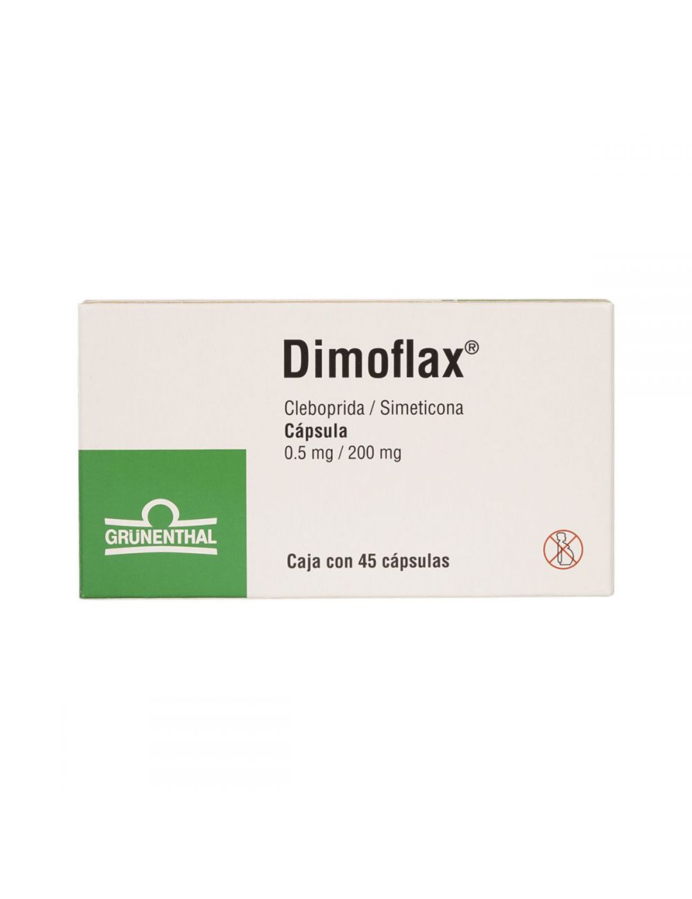 Dimoflax 0.5 mg/ 200 mg Caja Con 45 Cápsulas