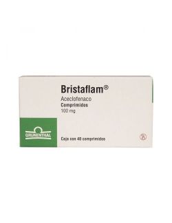 Bristaflam 100 mg Caja Con 40 Comprimidos