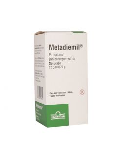 Metadiemil Solución 20 g/ .0375 g Caja Con Frasco Con 180 mL