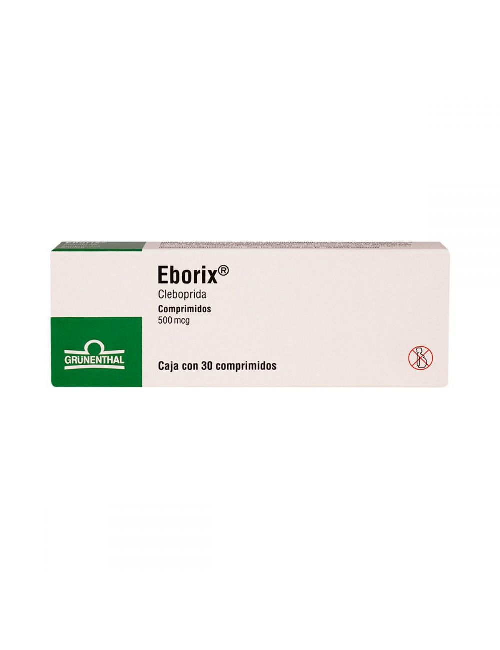 Eborix 500mcg Caja Con 30 Comprimidos