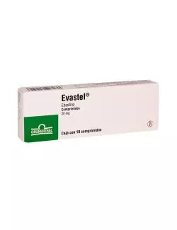 Evastel 20 mg Caja Con 10 Comprimidos