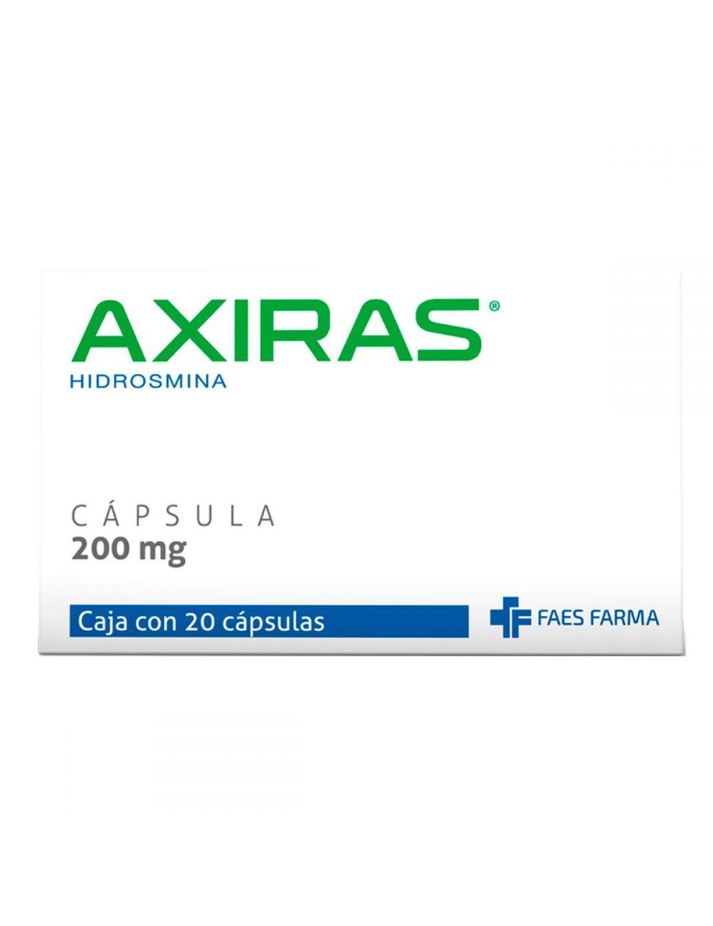 Axiras 200 mg Caja Con 20 Comprimidos