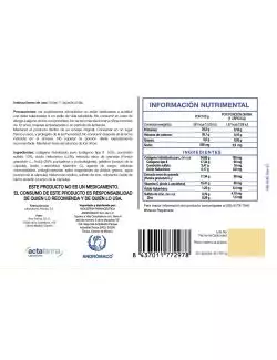 Kinisi® - 30 Cápsulas - (Colágeno Tipo II + Ácido Hialurónico + Antioxidantes) - Andromaco