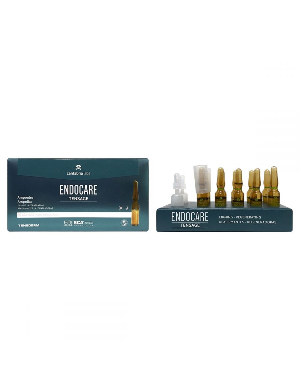 Endocare Tensage Ampolletas 10 Piezas