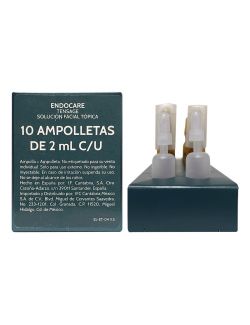 Endocare Tensage Ampolletas 10 Piezas