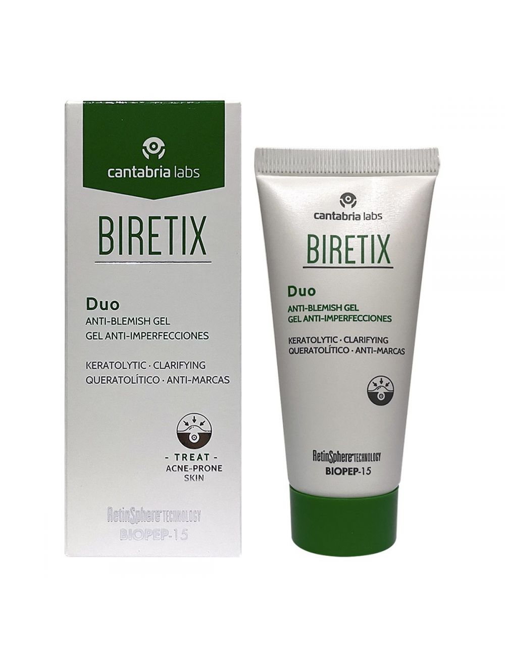 Biretix Duo Gel Anti-Imperfecciones Con 30 mL
