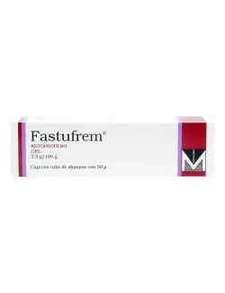 Fastufrem Gel 2.5 g/100 g Caja Con Tubo Con 50 g