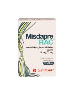 Misdapre Rac 10 mg + 5 mg Caja Con Frasco Con 28 Tabletas