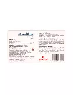 Mandikoz 5 % Con Caja Con 12 Sobres Crema