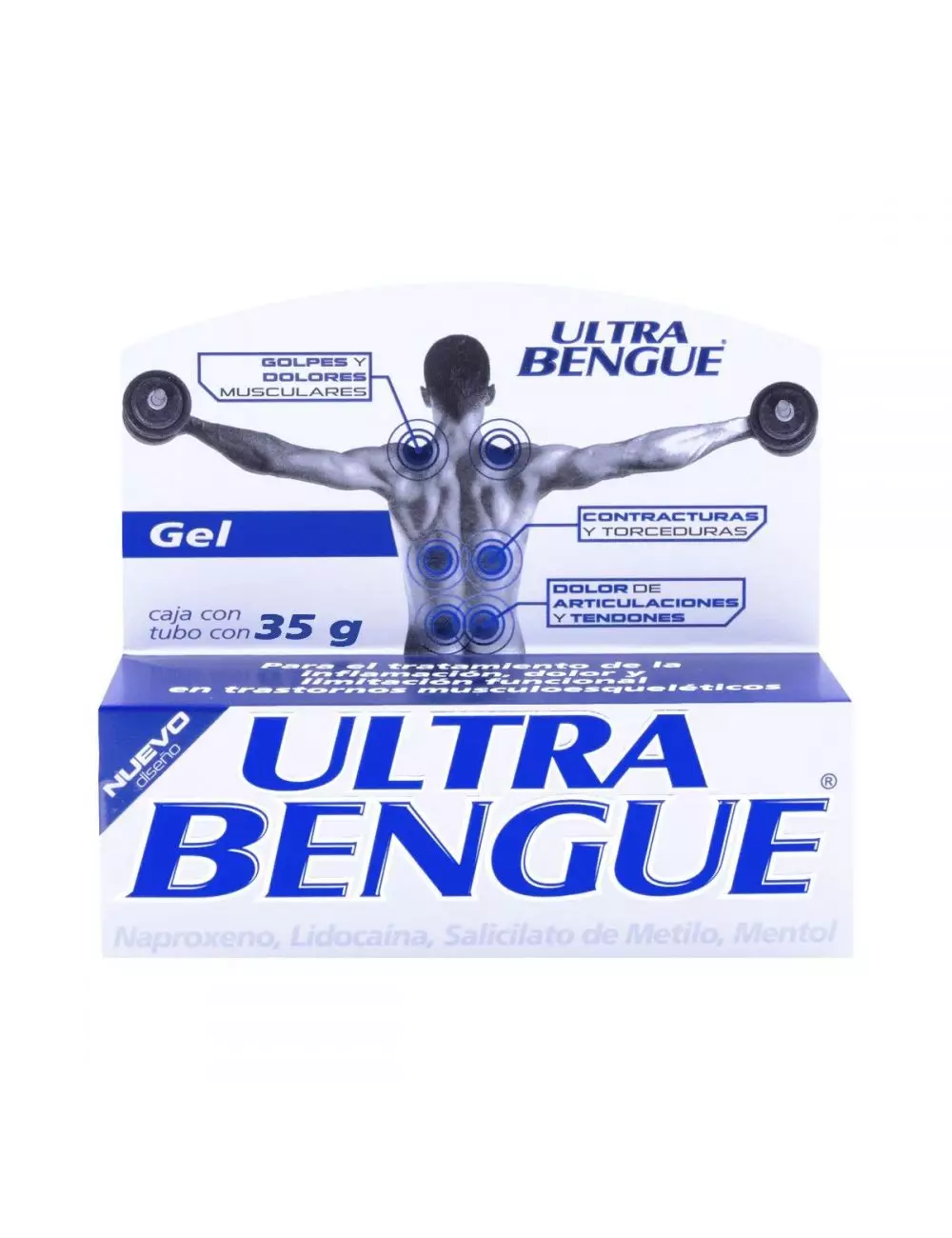 Ultra Bengue Azul Tubo Con 35 g