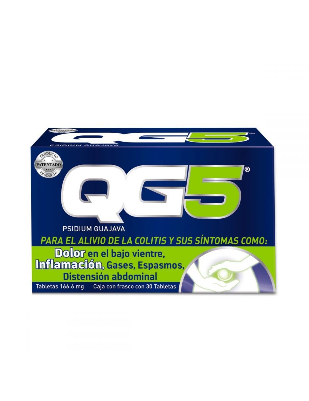 QG5 166.6 mg Caja Con Frasco Con 30 Tabletas