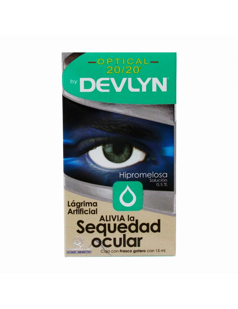 Devlyn Optical 20 / 20 Solución 0.5 % Caja Con Frasco Gotero Con 15 mL