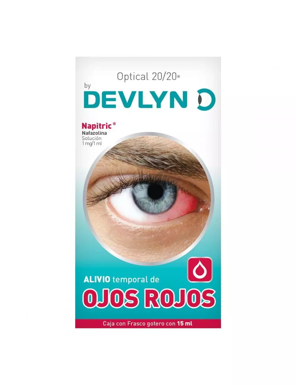 Devlyn Optical 20/20 1 mg/ 1 mL Caja Con Frasco Gotero Con 15mL