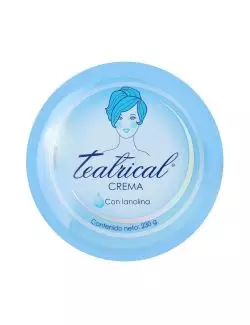 Crema Teatrical Sólida Con Lanolina 230 g